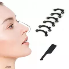 GENERICO - Corrector Nasal de Silicona 3d Perfilador Nasal respingador de nariz