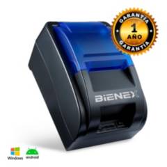 BIENEX - Impresora ticketera térmica 57mm USB Bluetooth BIENEX