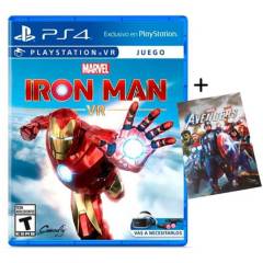 Marvel iron man vr playstation 4 + poster