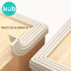 KUB - Cubreborde Bebe anti Golpes 2m Protector de Borde KUB Crema