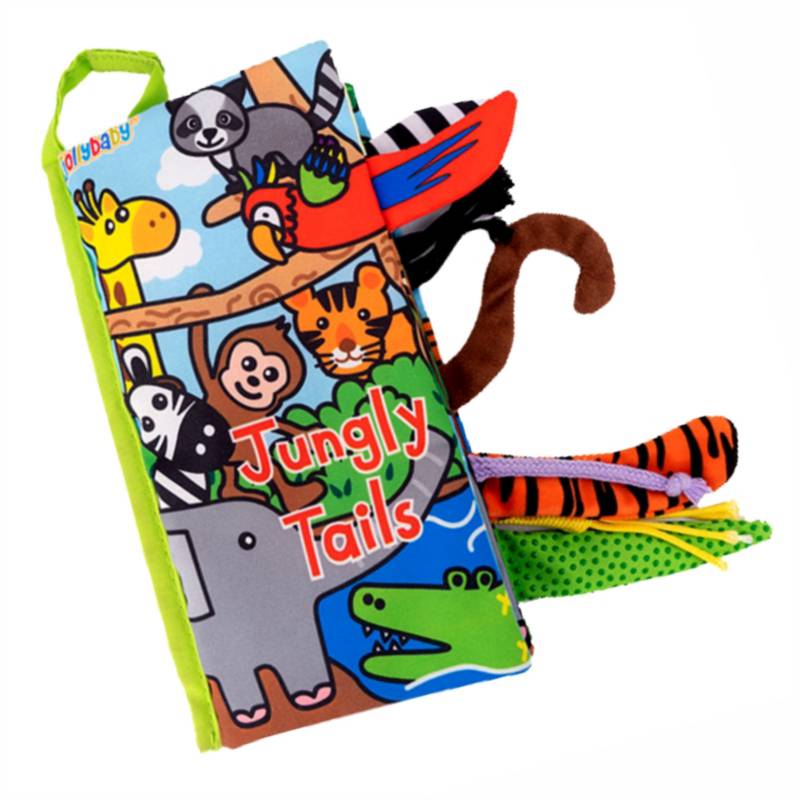  Jollybaby Baby Peek-a-Boo - Libros de tela, libro suave y  arrugado para bebés, bebés y niños pequeños, desarrollo temprano, juguetes  interactivos para cochecito (mirar a un bebé) : Juguetes y Juegos