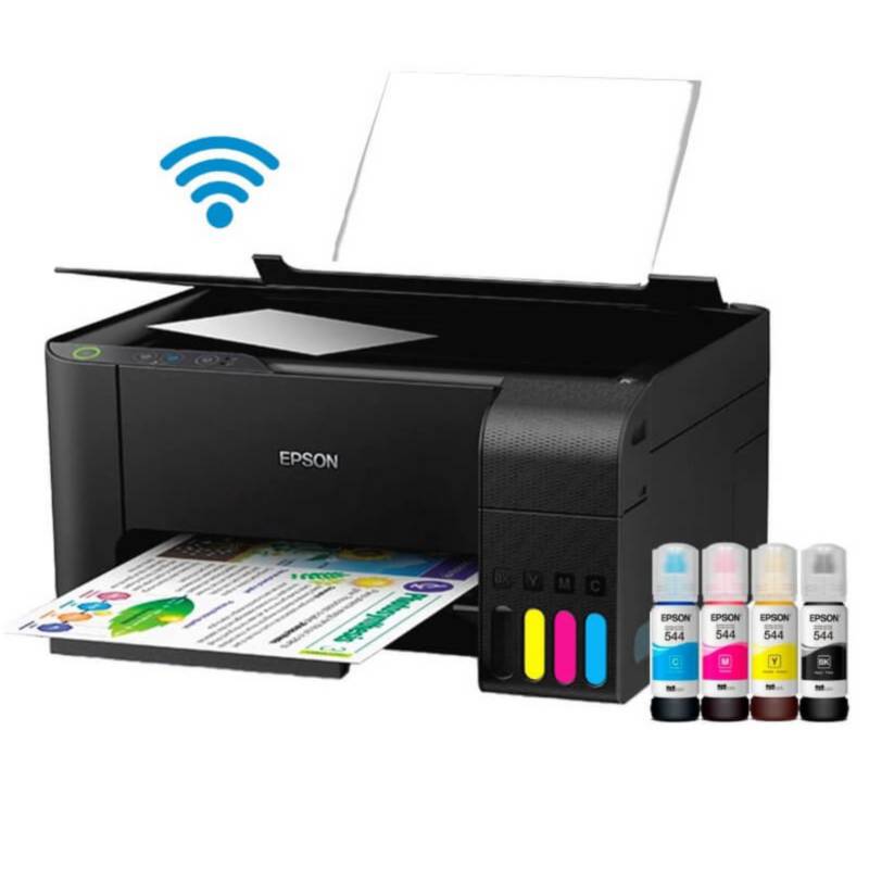 EPSON - Impresora Epson L3250 Imprime, Escanea,Copias, Wi-Fi  USB