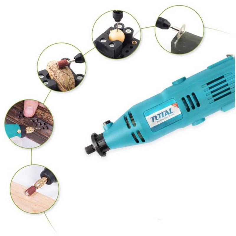 TOTAL Tools Mini Grinder130w - TG501032 