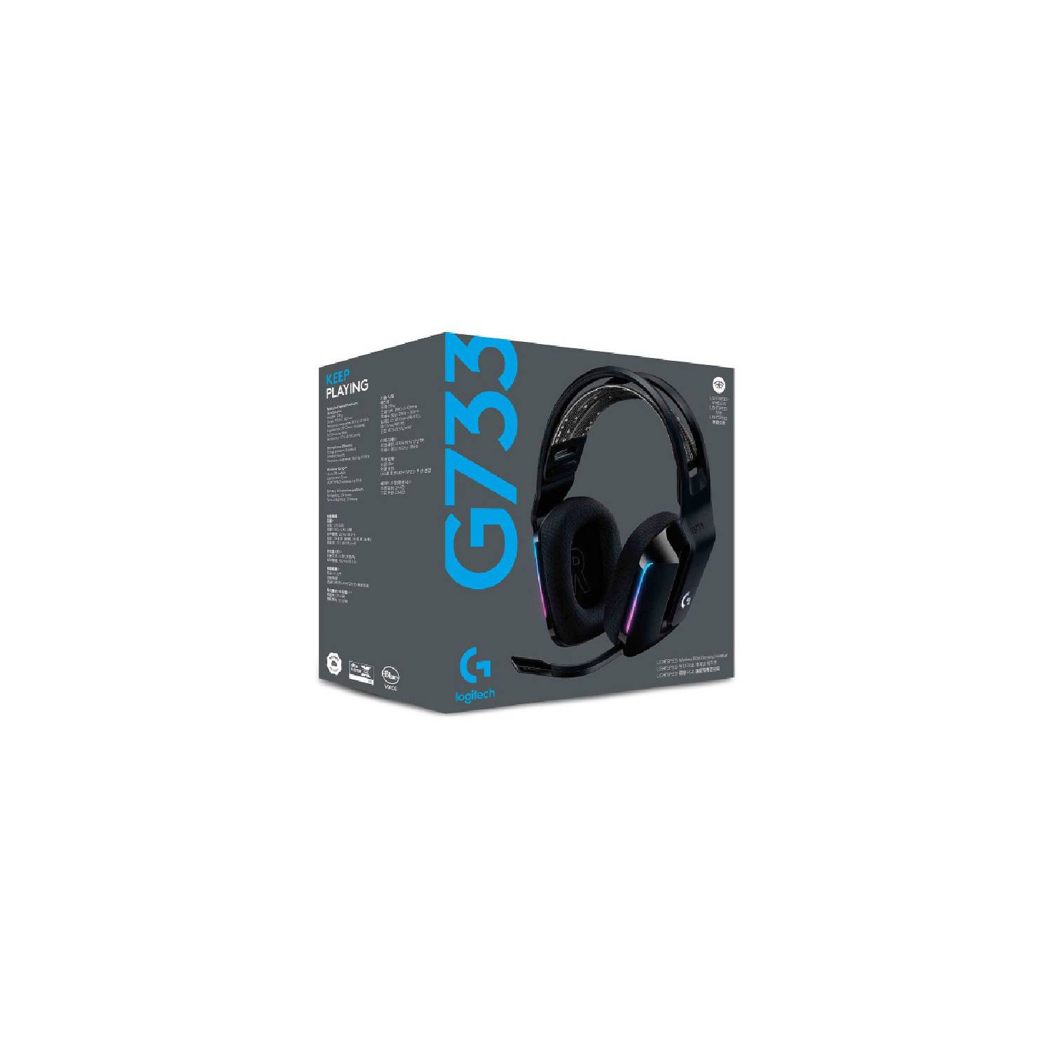 Audífonos Gamer Logitech G733 RGB 7.1 Blue Voice Inmersivo – Achorao