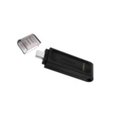 KINGSTON - Kingston Memoria USB-C 64GB 3.2 DataTraveler Negro