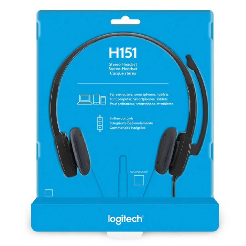 LOGITECH - Audifonos c Microfono Logitech H151