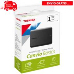 DISCO EXTERNO 1 TB TOSHIBA CANVIO BASICS USB 3.0
