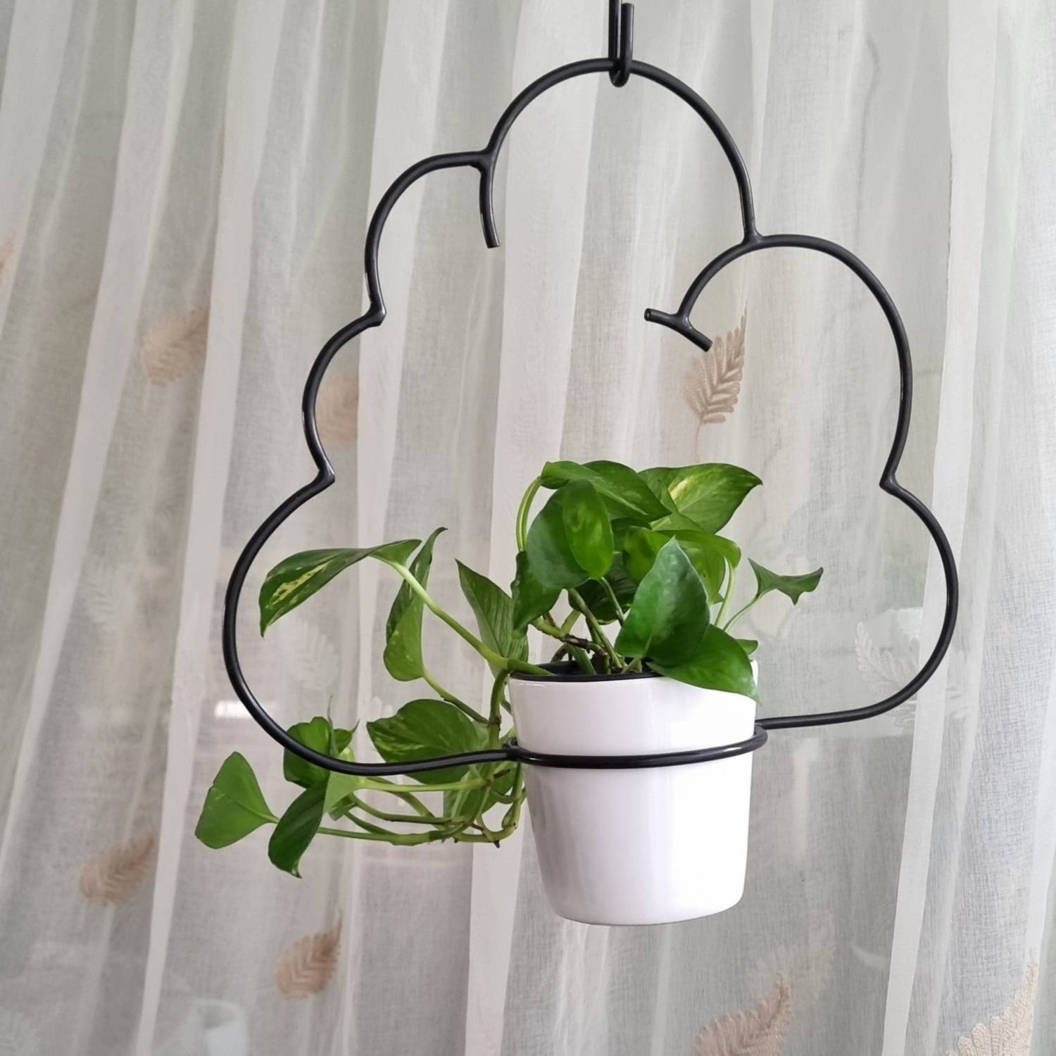 Colgador Nube con planta colgante - Mi GENERICO | falabella.com