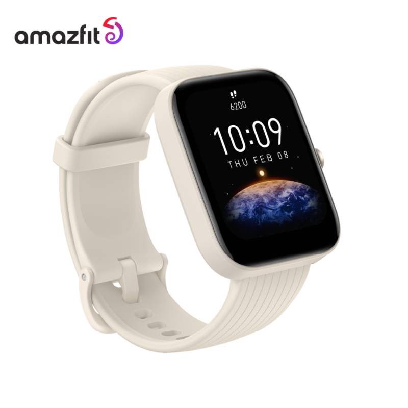 AMAZFIT - Smartwatch Amazfit Bip 3 Pro Crema