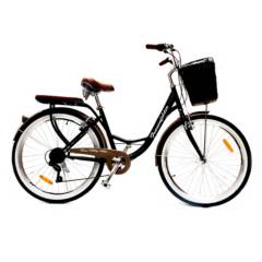 FRAUENFELDER - Bicicleta FRAUENFELDER Vintage Negro Aro 26