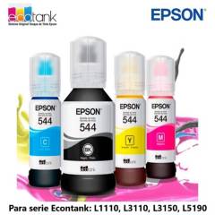 Pack tinta epson 544 serie l1110, l3110, l3150, l5190