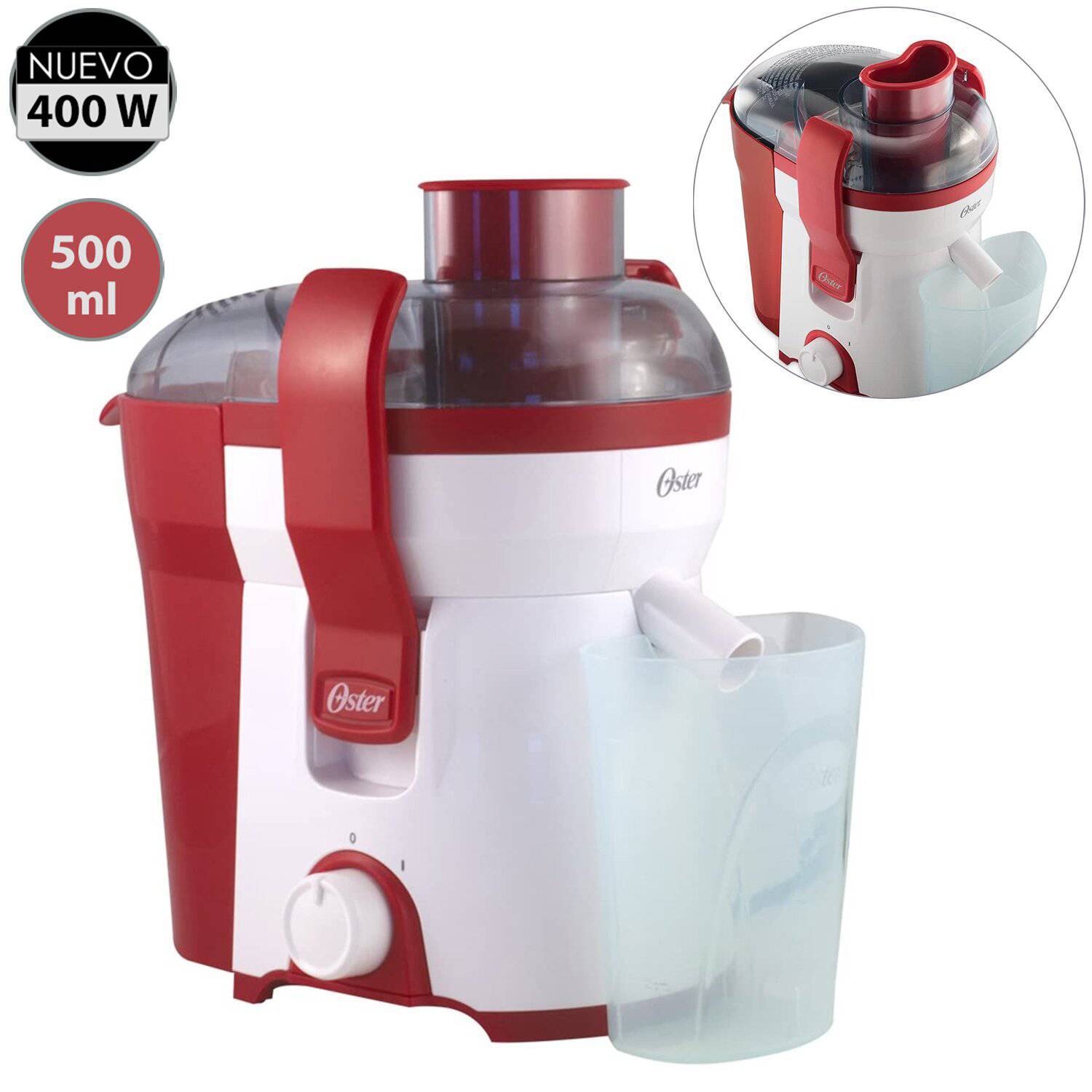 Extractor Easy Clean 1000W Rojo