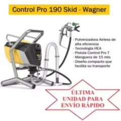 WAGNER - Pistola para Pintar Wagner - CONTROL PRO 190 SKID