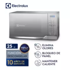 ELECTROLUX - Horno microondas 25l plata electrolux- emdo25s2gsrug