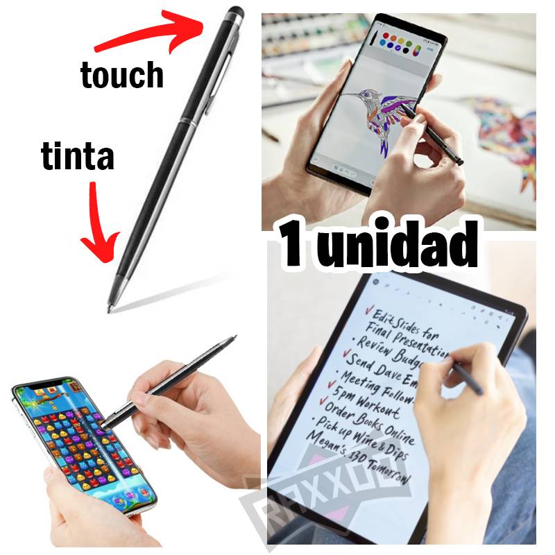 Lapiz Tactil Touch Para Tablet Telefono Celular iPad iPhone