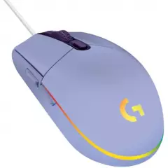 LOGITECH - Mouse Gamer Logitech G203 Rgb Lila