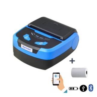 XPRINTER - Impresora portátil térmica con bateria de tickets 80mm USB Bluetooth