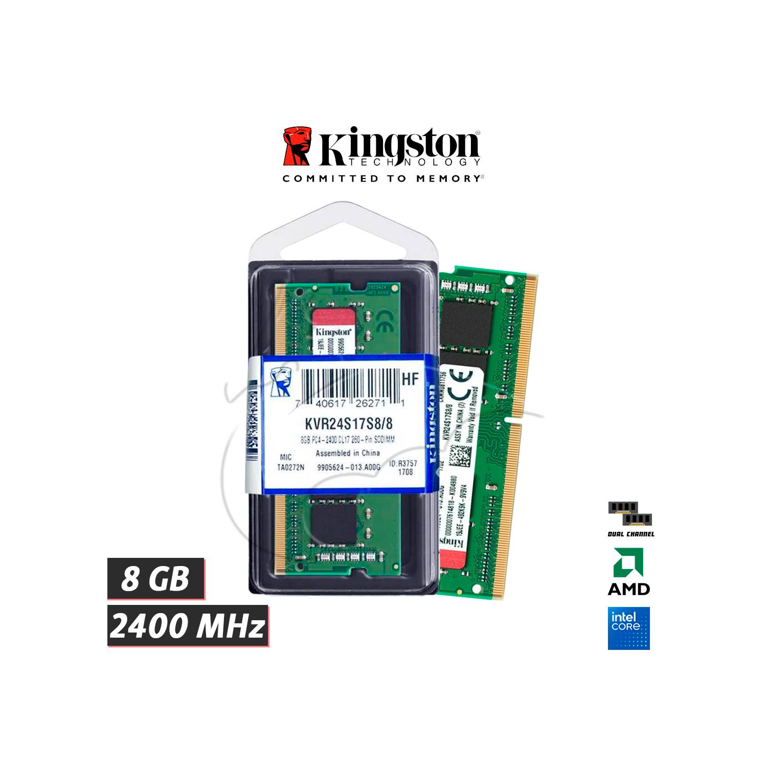 Memoria RAM Kingston para Laptop 16GB DDR5 4800 Mhz – RYM Portátiles Perú