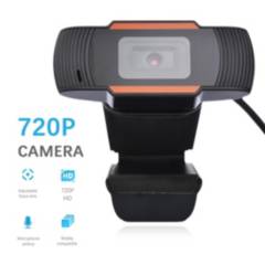 GENERICO - Webcam 720p Hd Con Micrófono Camara Usb Jack 35mm Pc Laptop