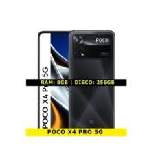 Poco x4 pro 5g + 8gb ram 256gb - black - caja s