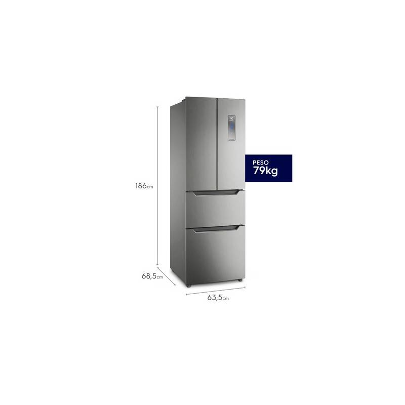 Refrigeradora Electrolux No Frost 298L French Door ERFWV2HUS ELECTROLUX