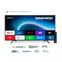 DAEWOO - Televisor Daewoo 32 LED HD Smart TV DW-32A214HD