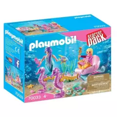 PLAYMOBIL - PLAYMOBIL Starterpack Carruajes Caballitos de Mar