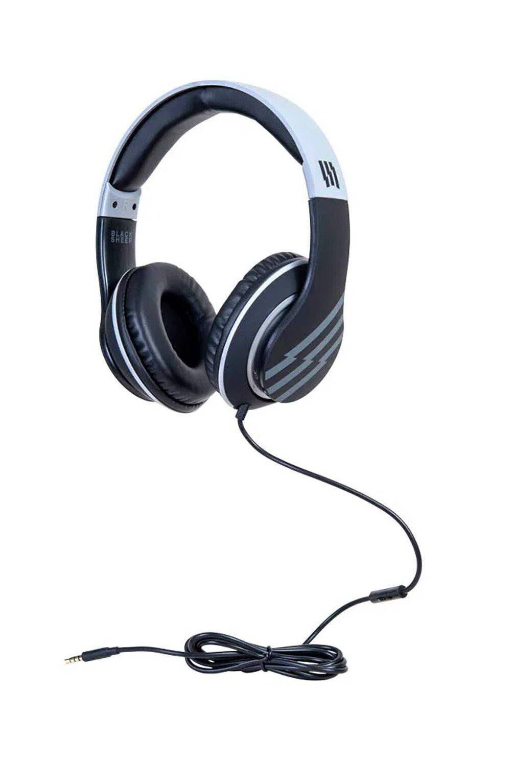 BLACKSHEEP - Pack escolar gris audífonos over ear + mochila