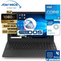 Laptop Advance PS5077 15.6' Intel Core i5, 8GB, 256GB SSD, Free Dos