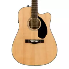 FENDER - Guitarra Electroacústica Fender CD-60SCE Jumbo- Natural.