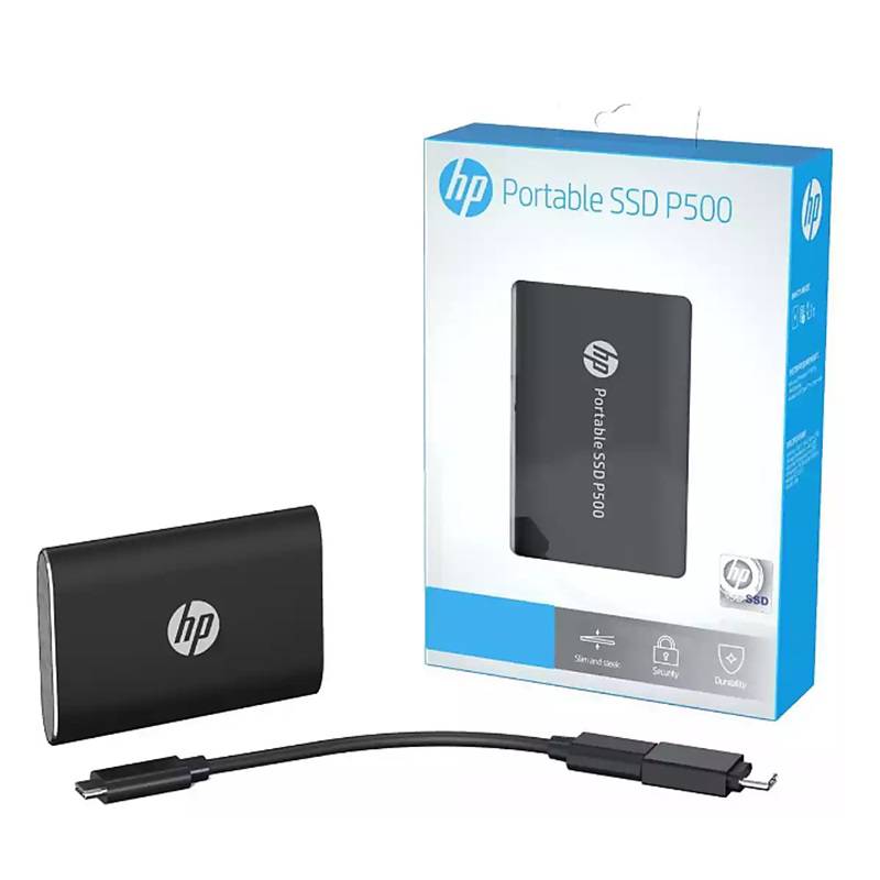 Pantano fácil de lastimarse pequeño Disco Duro Externo Solido HP P500, 250GB, USB 3.1 Tipo-C, Negro HP |  falabella.com