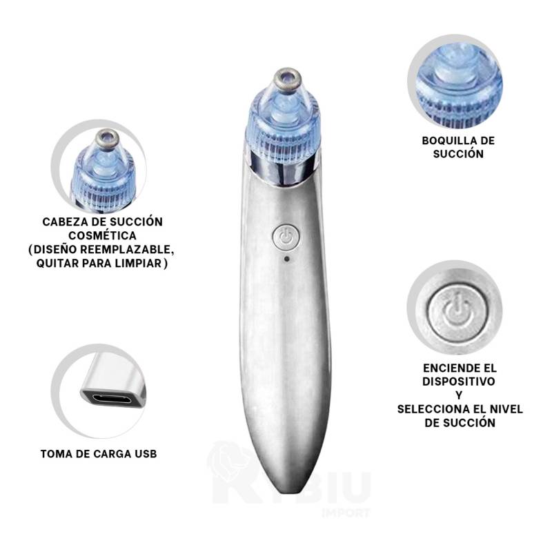 Limpiador y Succionador para Espinillas