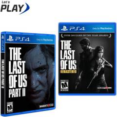 The last of us 1 remastered ps4 + the last of us 2