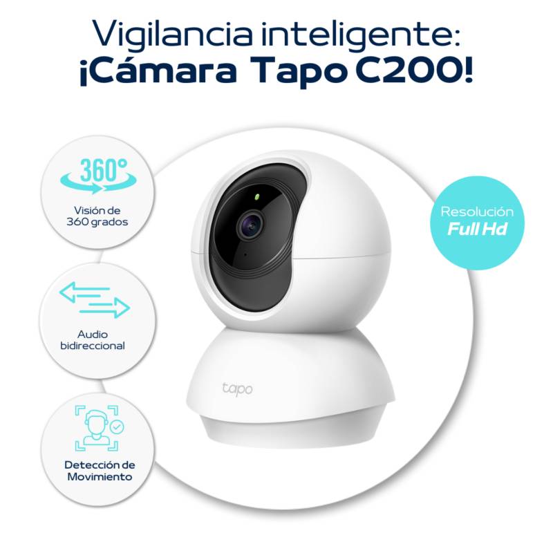 CÁMARA DE VIGILANCIA XIAOMI SMART CAMERA C200 1080P 360 GRADOS