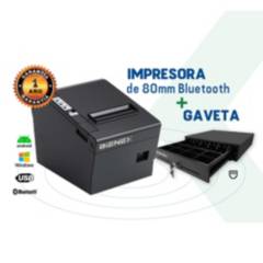 BIENEX - Impresora ticketera termica 80mm USB BLUETOOTH BIENEXGaveta de dinero