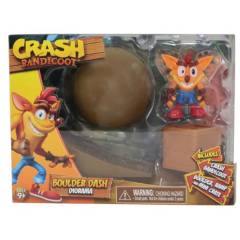 CRASH BANDICOOT - Diorama Crash Bandicoot - Set Boulder Dash Crash
