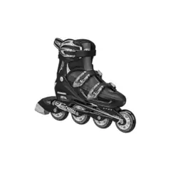 ROLLER DERBY - Patines Lineales Ajustable V-tech Negro L t 37-40