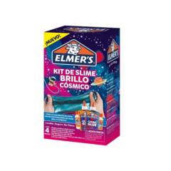ELMERS - Kit Para Hacer Slime Brillo Cósmico 4 Piezas