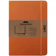 MOUSTACHINE - Libreta Moustachine Classic Lino Ocre Pocket A6