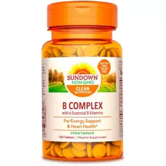 SUNDOWN NATURALS - B-complex  sundown naturals 100 tabletas