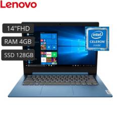 LENOVO - Laptop Lenovo IdeaPad 1 14IGL05, 14" Celeron N4020 1.1 / 2.8GHz, 4GB 81VU00BRLM