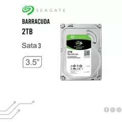 SEAGATE - Disco duro de 2tb interno sata seagate barracuda 7200rpm st2000dm008