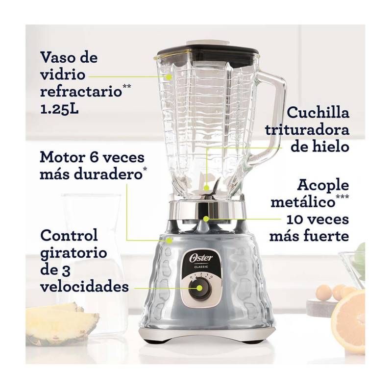 Licuadora oster 700watt oferta del mes cromados