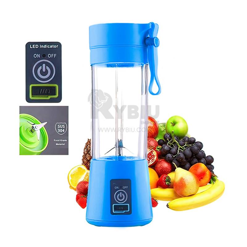 Licuadora portátil Batidora personal Mini batidos Juicer Cup USB  Recargable. (