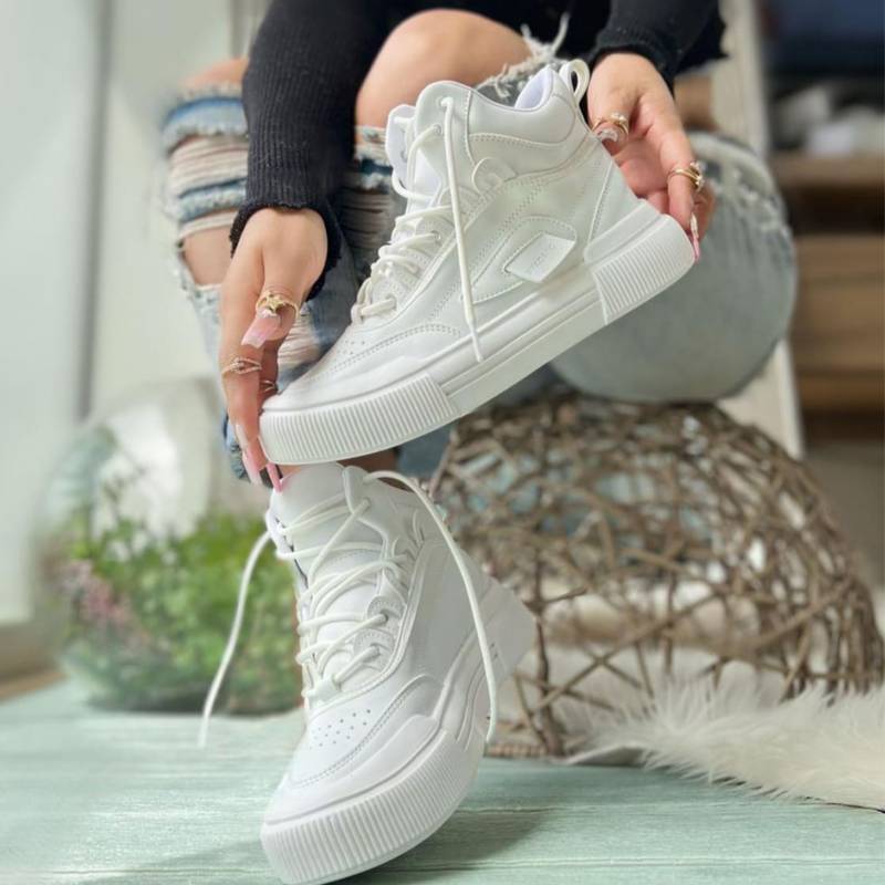 Zapatillas blancas - mujer | Breshen