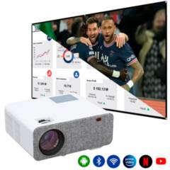 OWLENZ - Proyector Smart Android 9.0 Bluetooth Sd500 FullHD