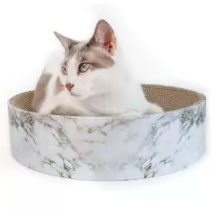 CAT OH - Rascador para gatos Circular Grande - Diseño Mármol