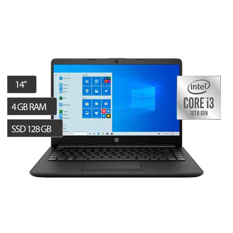 Laptop Hp 14 Cf2513la Intel Core I3 10110u 4gb Ram 128gb Ssd 14 Hp 9179