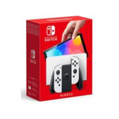 Consola Nintendo Switch Modelo OLED con White Joy-Con
