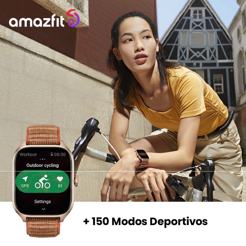 Smartwatch Amazfit GTS 4 Marrón AMAZFIT